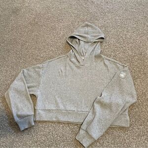 Gray alo Hooded Women's Top